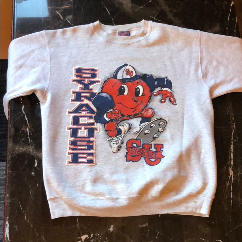Vintage Syracuse University Grey Crewneck